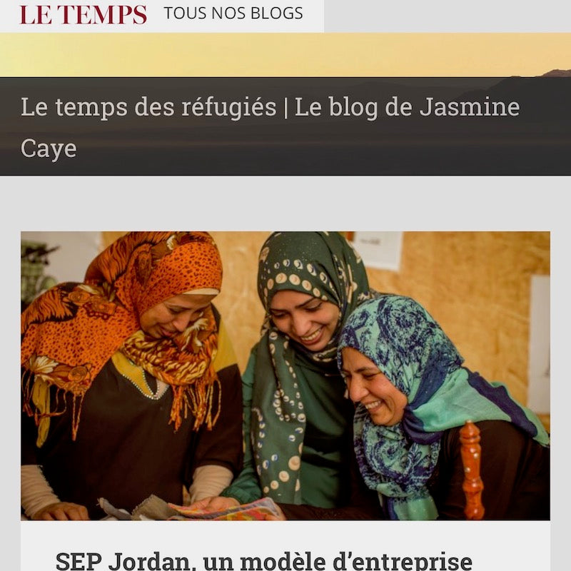 SEP Jordan on Le Temps: a Social Enterprise Model