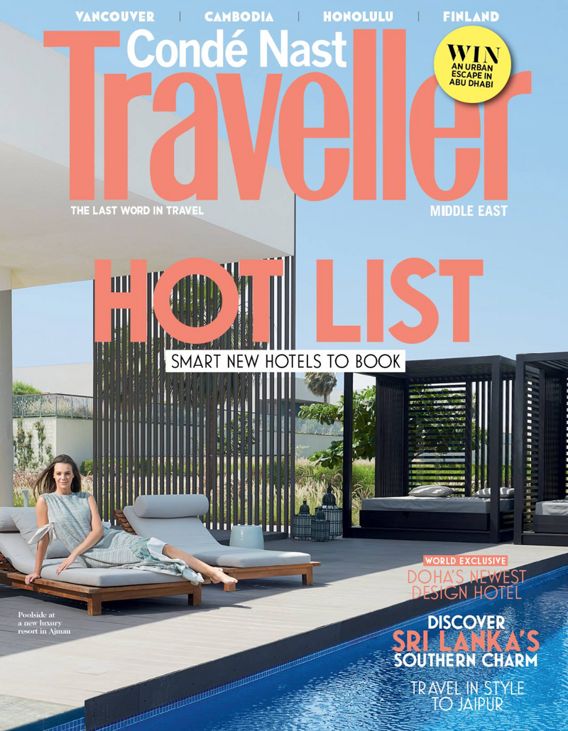 SEP featured in Condè Nast Traveller Magazine