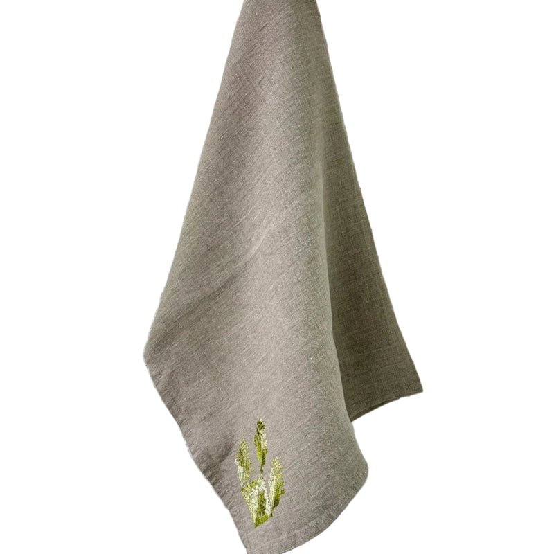 LINEN TEA TOWEL SHOOTING STAR