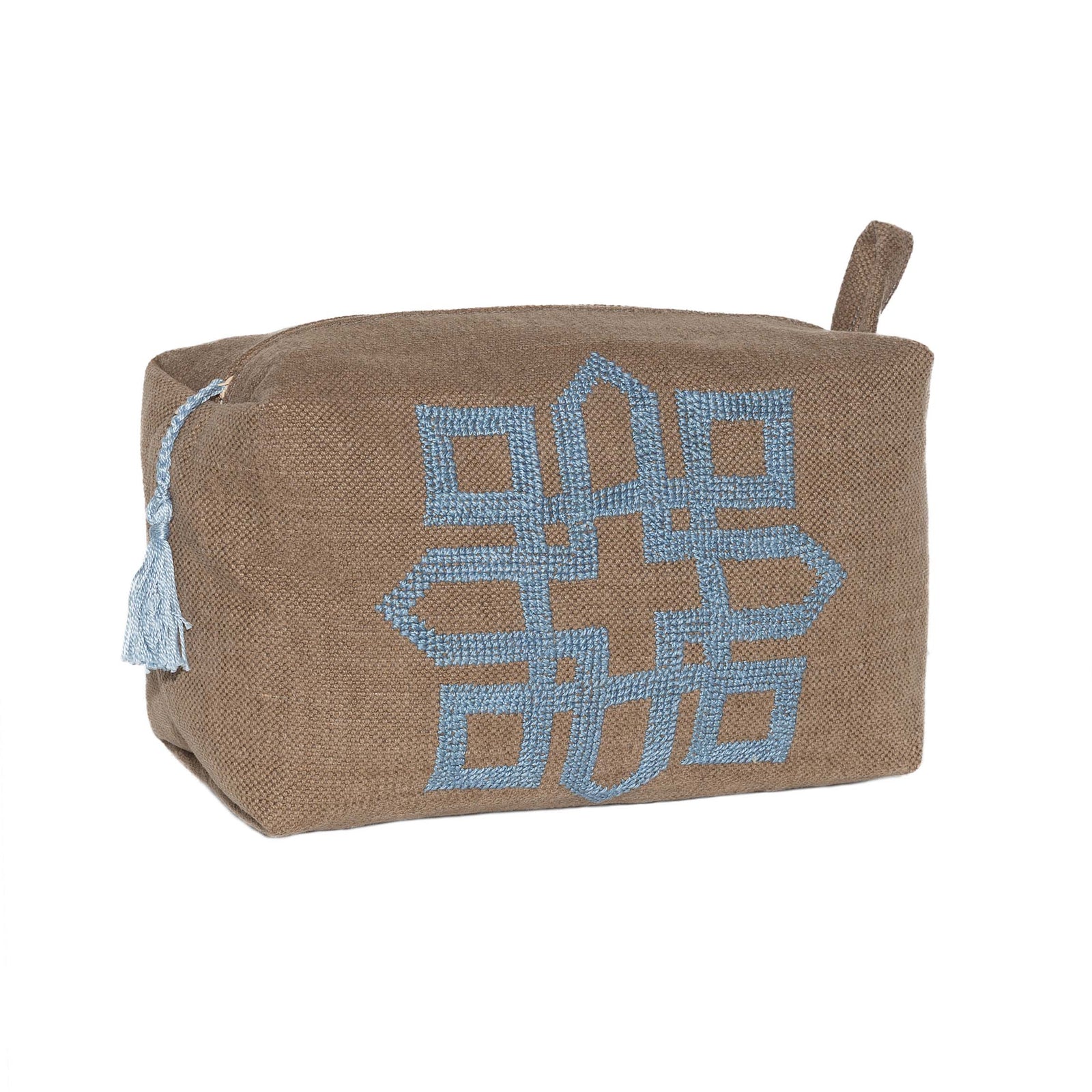 COTTON & LINEN BEAUTY CASE BOJ