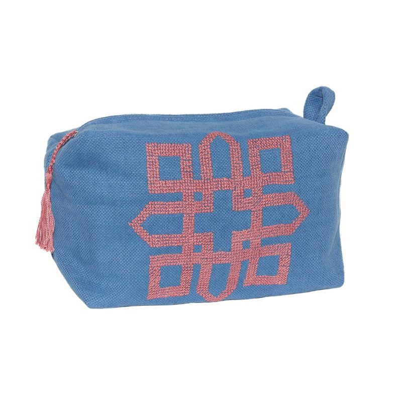 COTTON & LINEN BEAUTY CASE BOJ