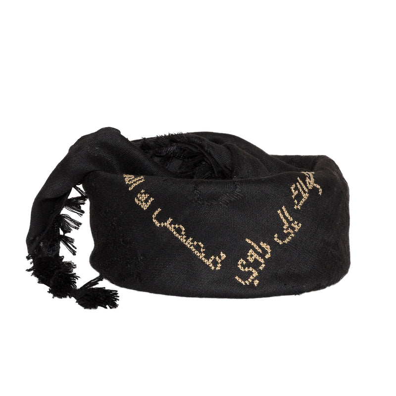 BLACK IBN BATTUTA SPECIAL EDITION KEFFIYEH