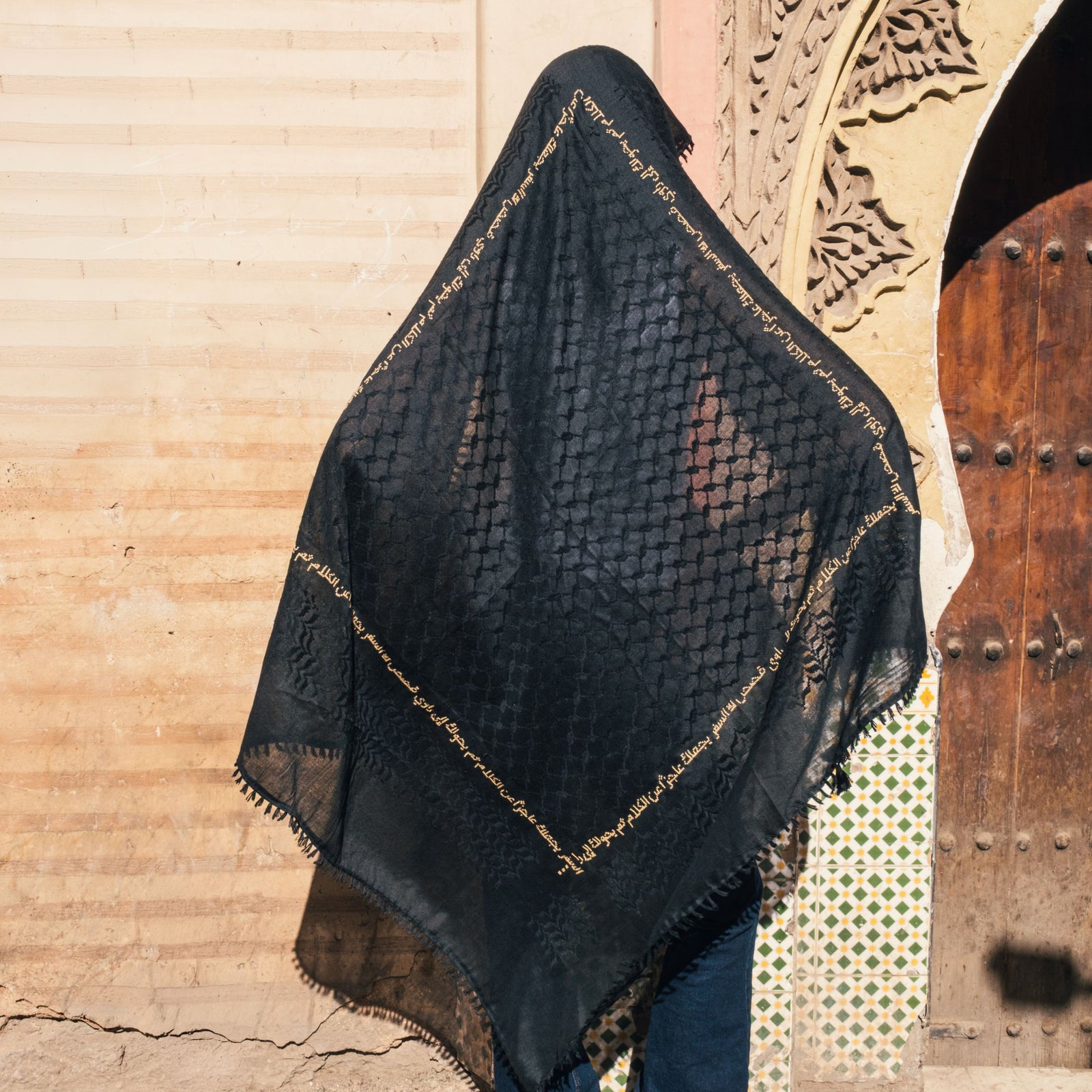 BLACK IBN BATTUTA SPECIAL EDITION KEFFIYEH