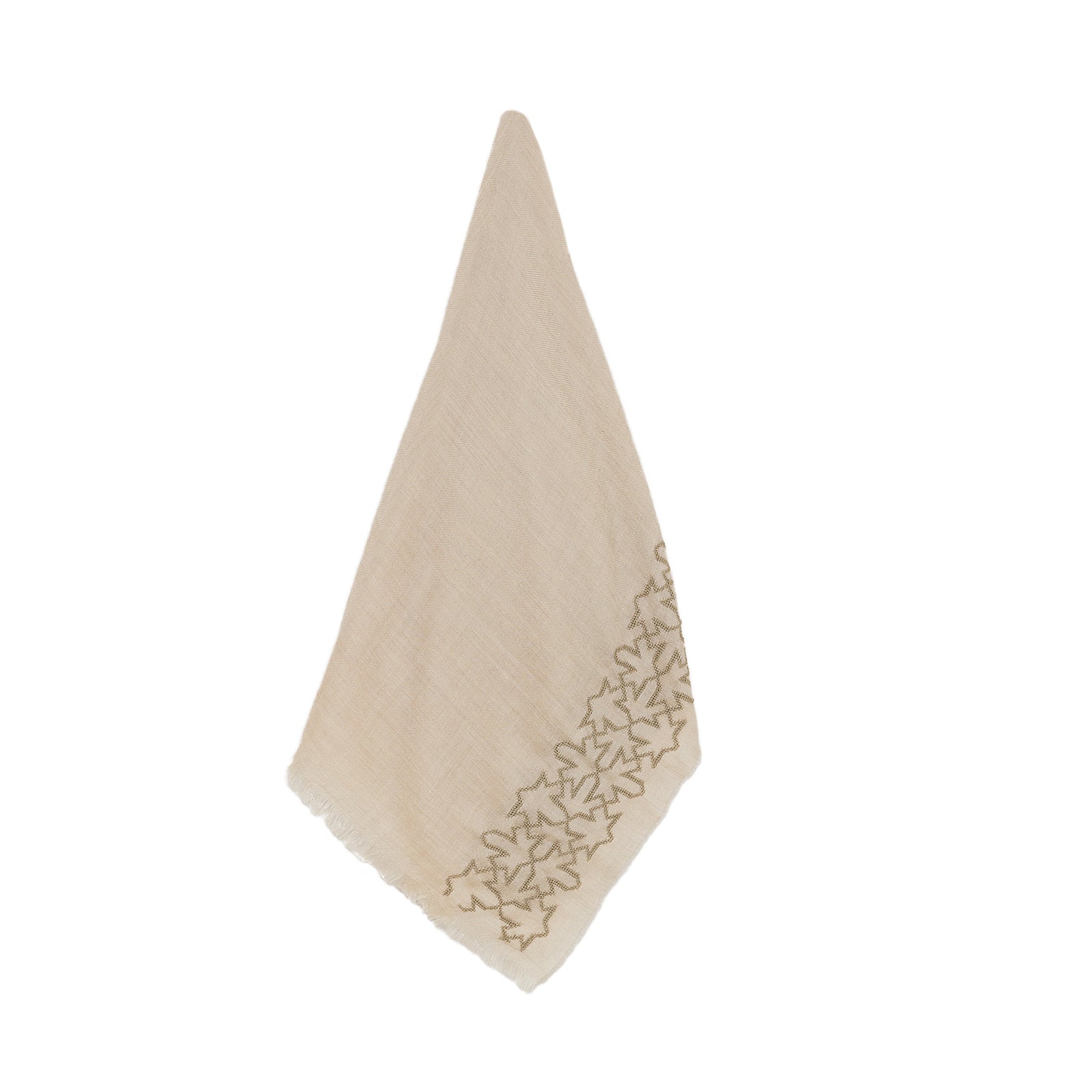 BEIGE CASHMERE & SILK SHAWL SULTAN HAN