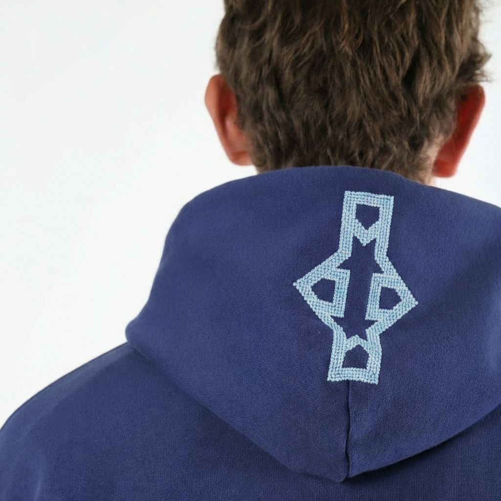 BLUE HOODIE AL QUDS