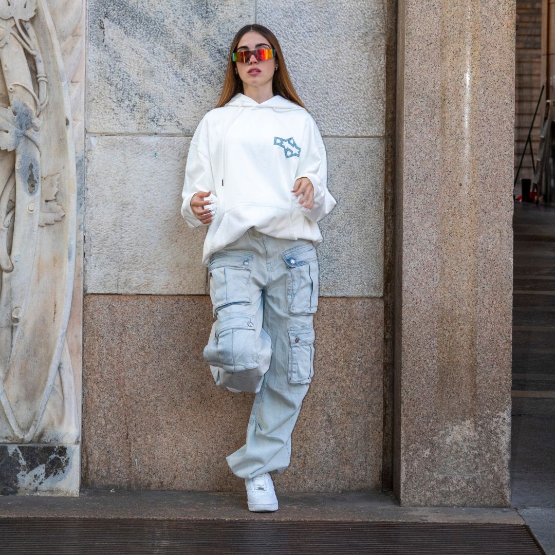 Organic Cotton Off White Hoodie Al Quds – SEP the brand - Jordan
