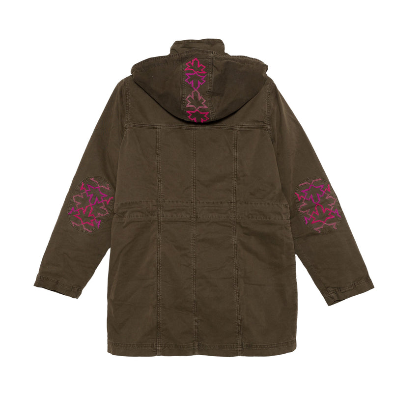 THE SULTAN HAN KHAKI JACKET | MULTICOLOR PINK&PURPLE